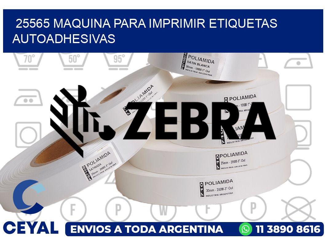 25565 maquina para imprimir etiquetas autoadhesivas