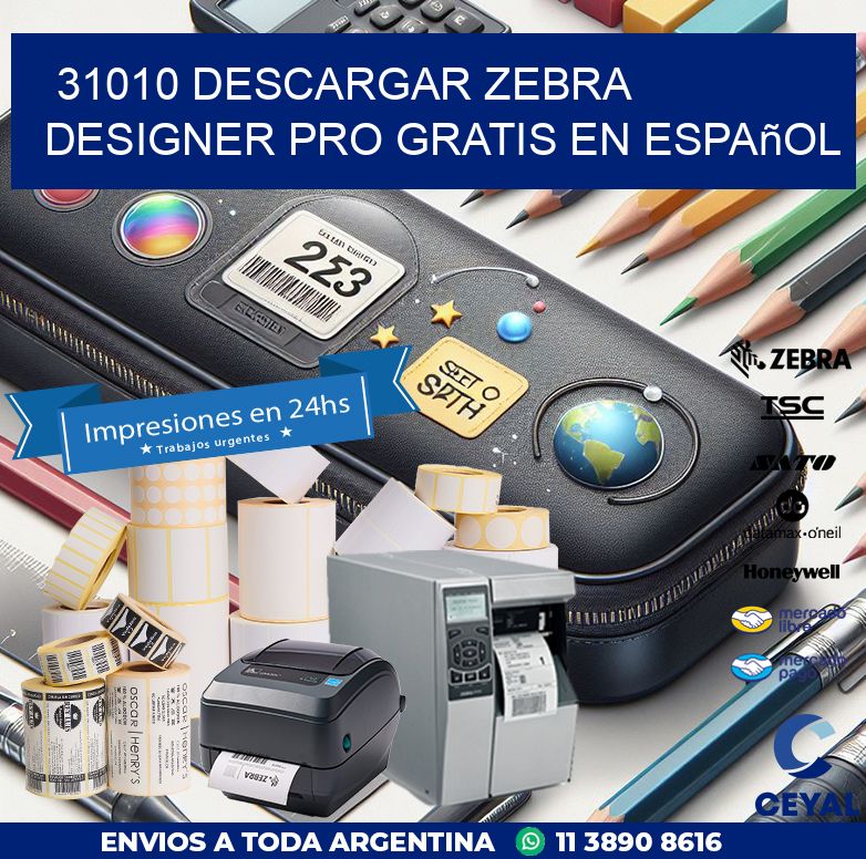 31010 Descargar Zebra Designer Pro gratis en Español