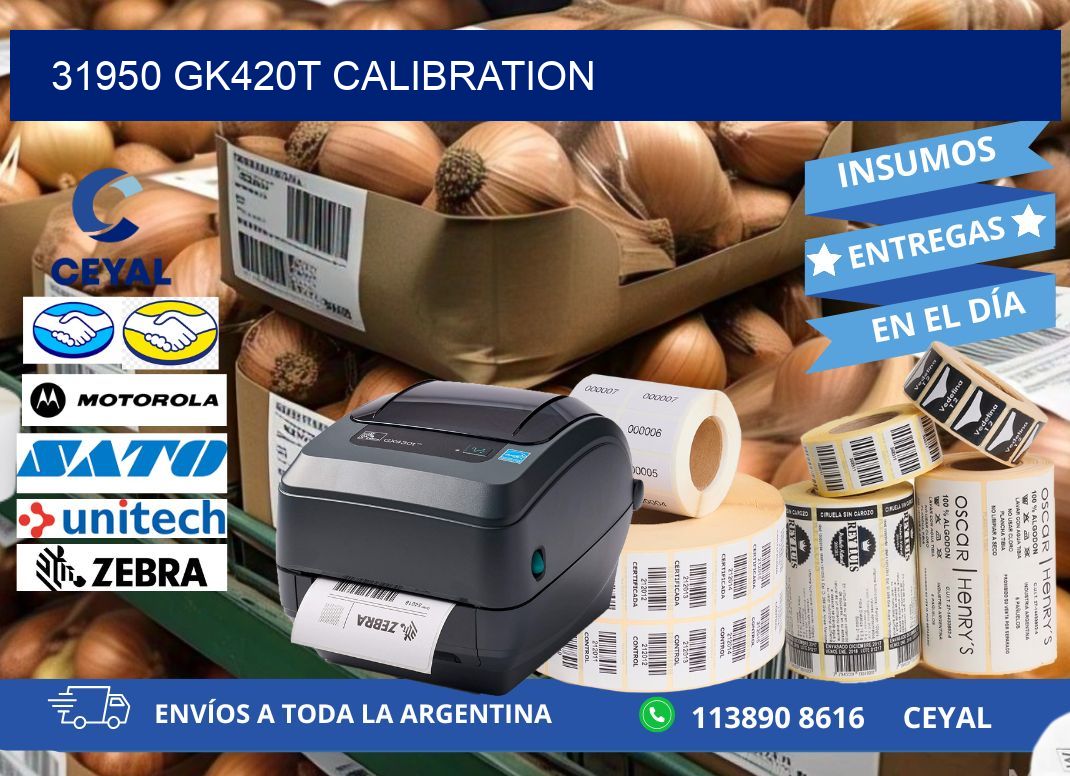 31950 GK420T Calibration