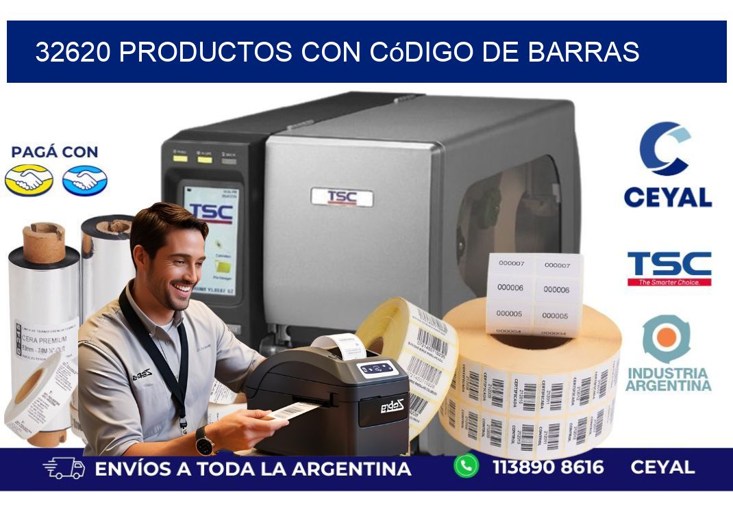 32620 Productos con código de barras