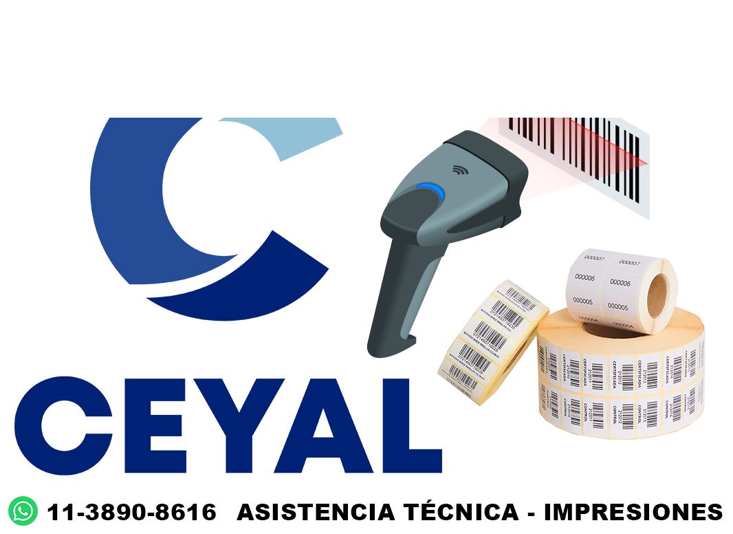 45195 Etiquetas con código de barras para ropa