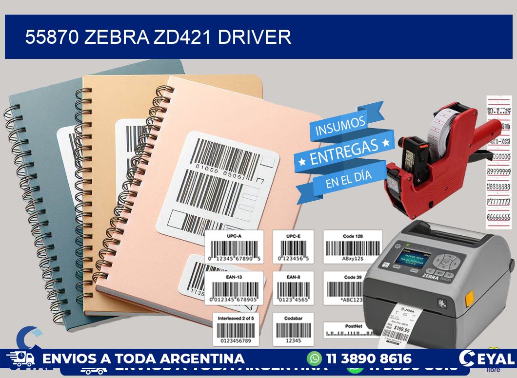 55870 Zebra ZD421 driver