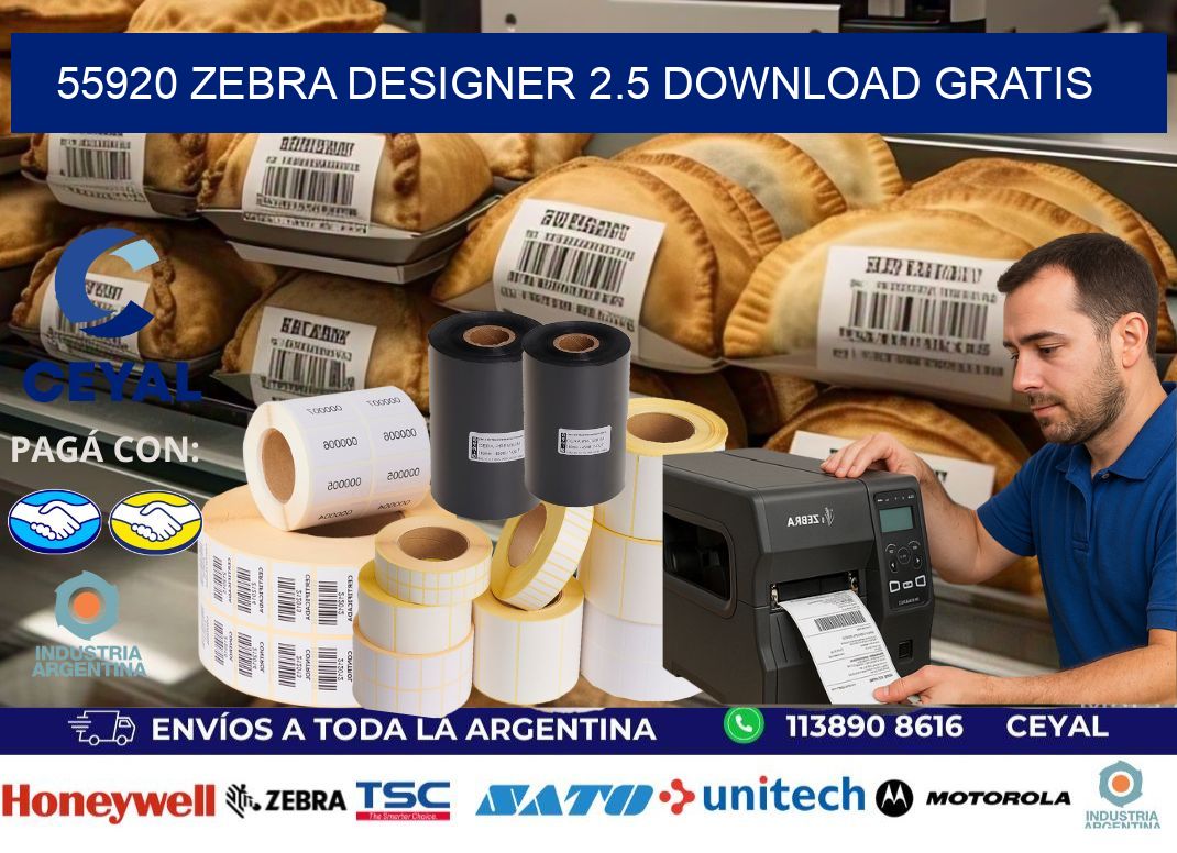55920 Zebra designer 2.5 download gratis
