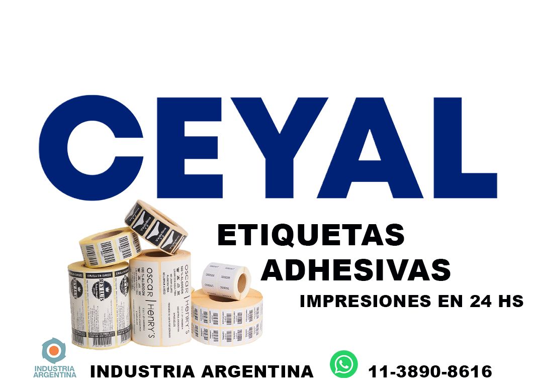 5715 Etiquetas industriales de alta tirada