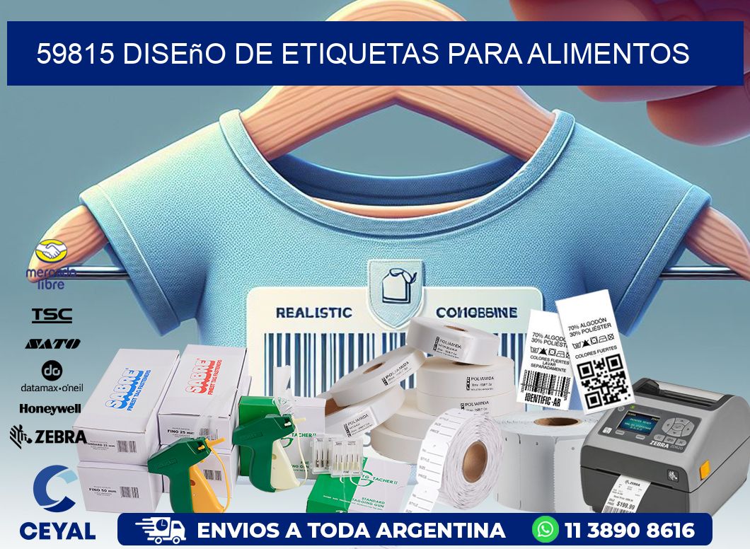 59815 Diseño de etiquetas para alimentos