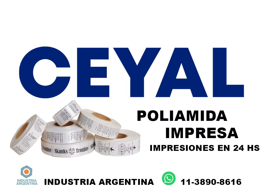 60205 etiquetas de poliamida ropa