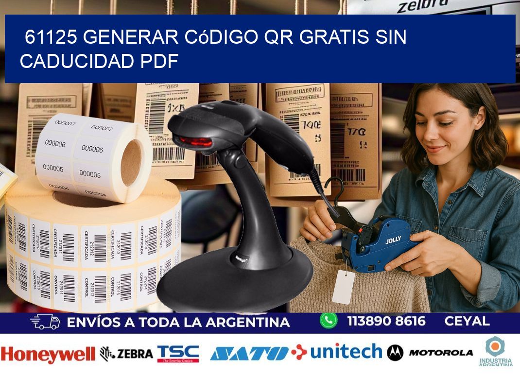 61125 Generar código QR gratis sin caducidad PDF