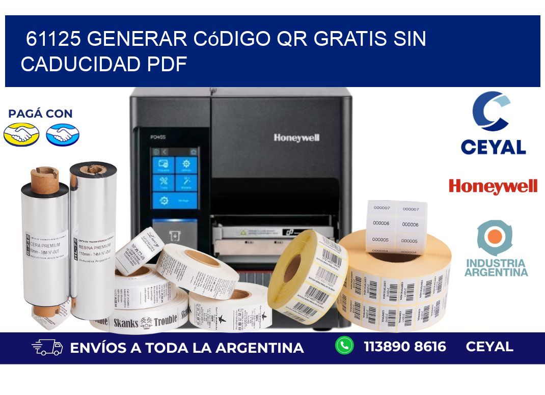61125 Generar código QR gratis sin caducidad PDF