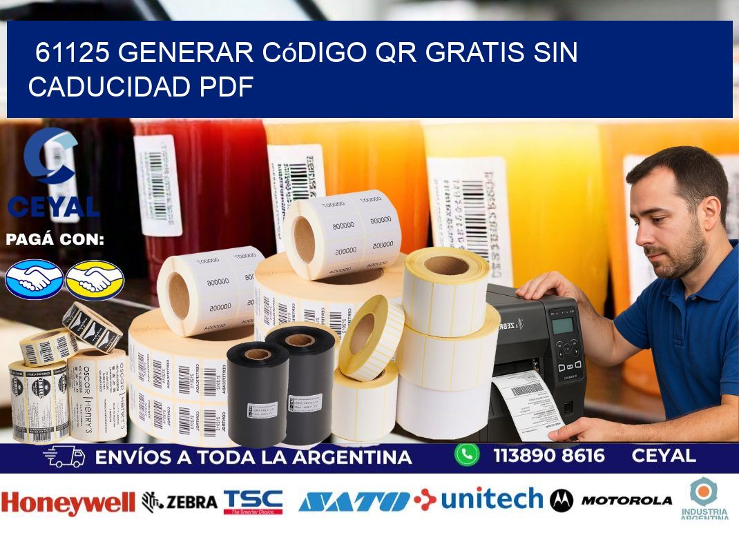 61125 Generar código QR gratis sin caducidad PDF