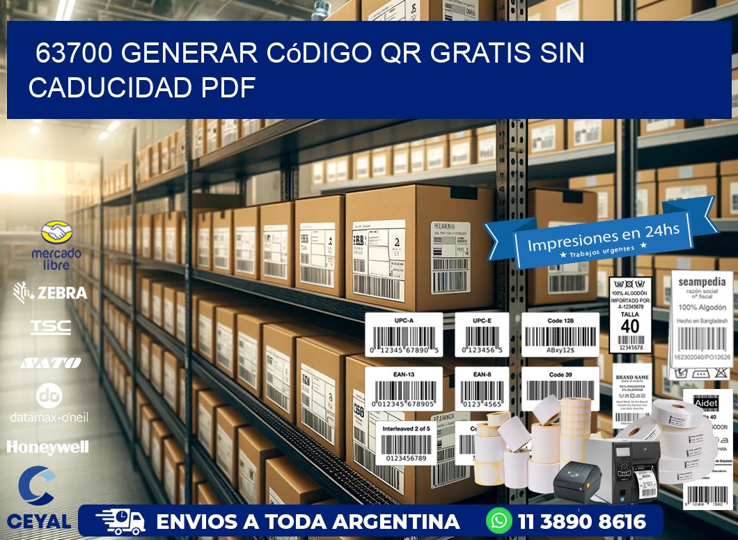 63700 Generar código QR gratis sin caducidad PDF