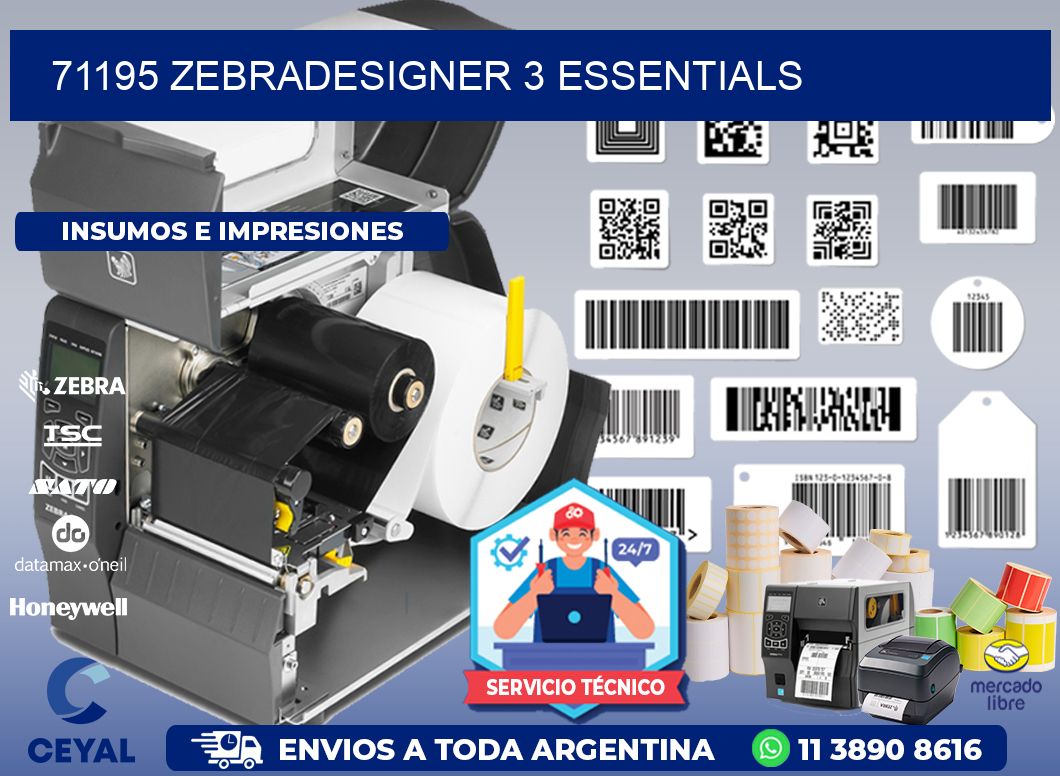 71195 ZebraDesigner 3 Essentials