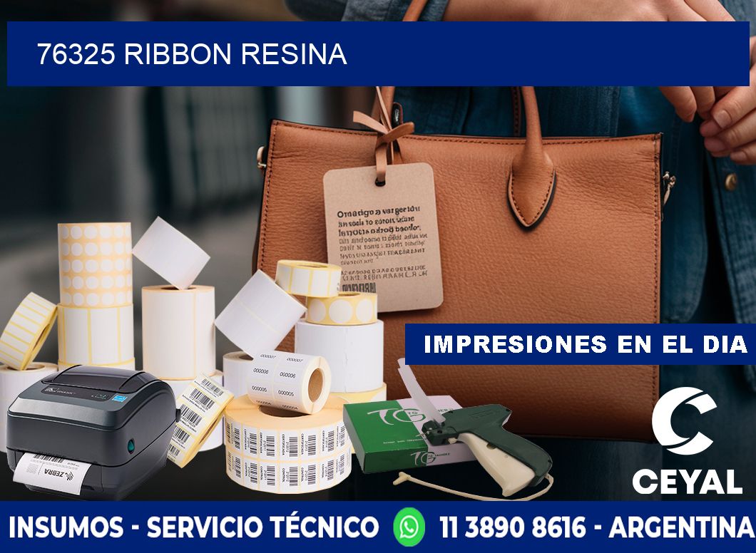 76325 Ribbon resina
