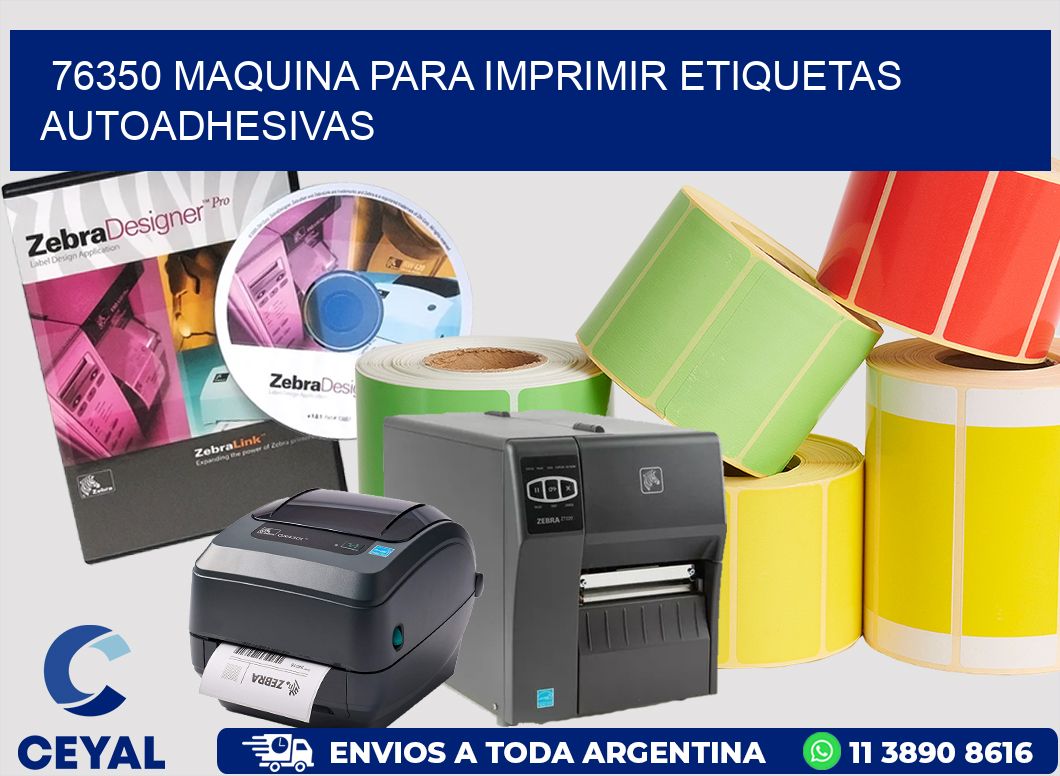 76350 maquina para imprimir etiquetas autoadhesivas