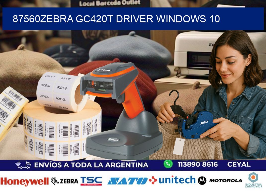 87560Zebra GC420t driver Windows 10