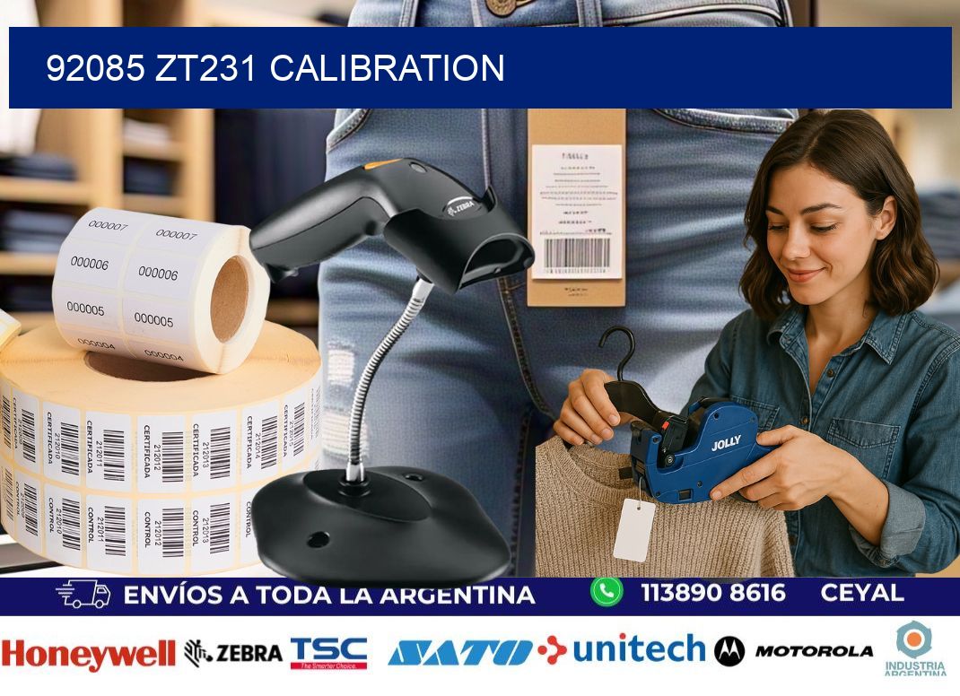 92085 ZT231 Calibration