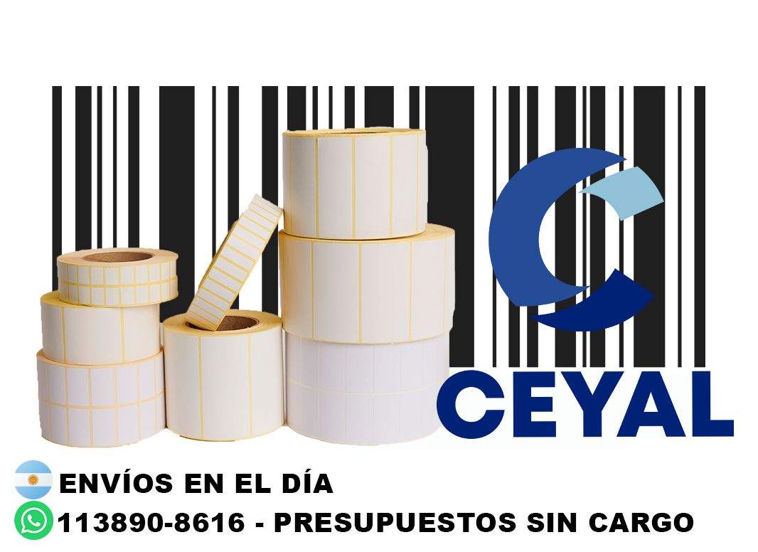 Poliamida  y etiquetas 88 x 77 argentina