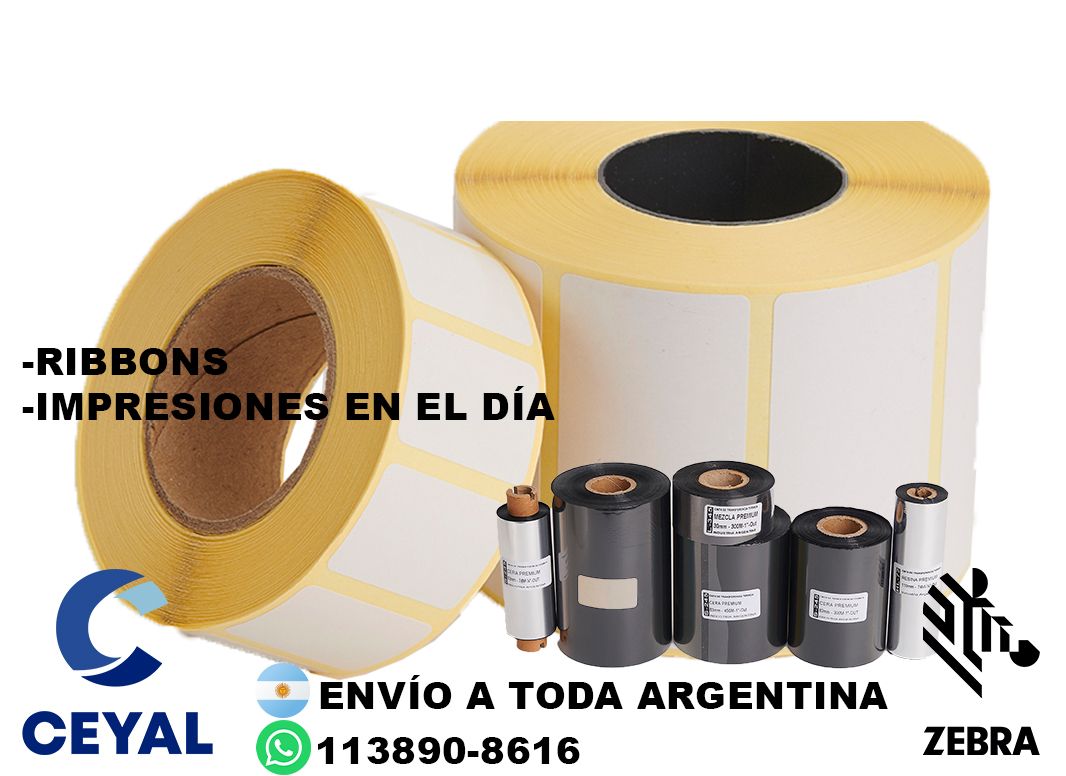 etiquetas personalizada  99 x 38 x 1000