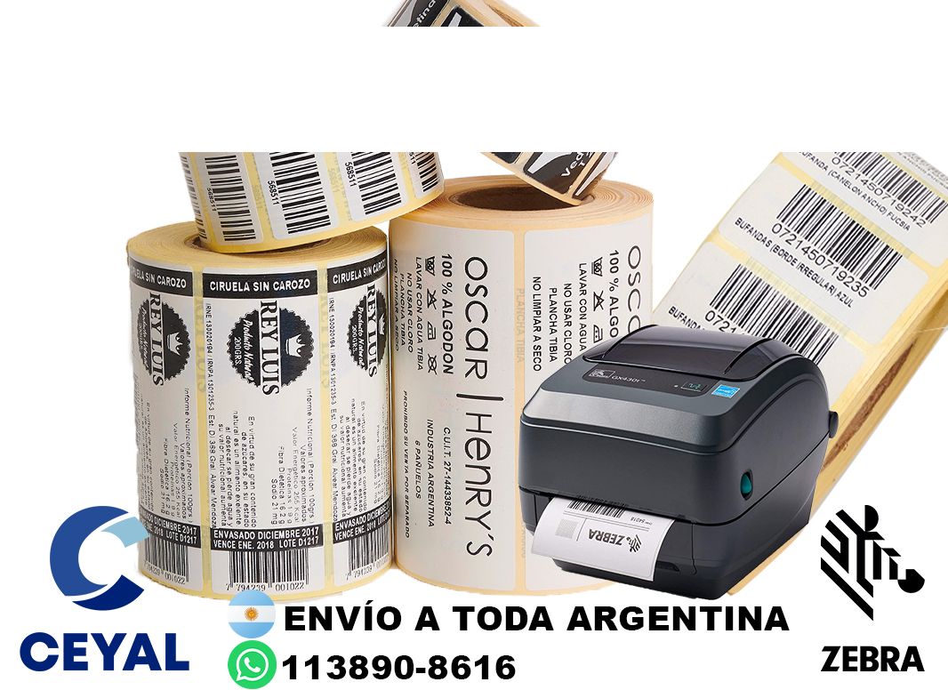 etiquetas100x150 mercadolibre  x 1000 tambien tenemos 49 x 44
