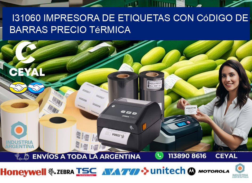 i31060 impresora de etiquetas con código de barras precio térmica