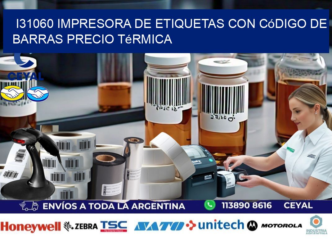 i31060 impresora de etiquetas con código de barras precio térmica