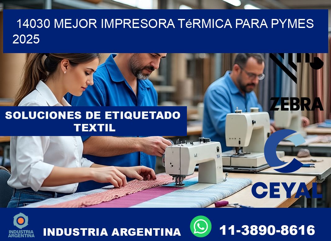 14030 mejor impresora térmica para pymes 2025