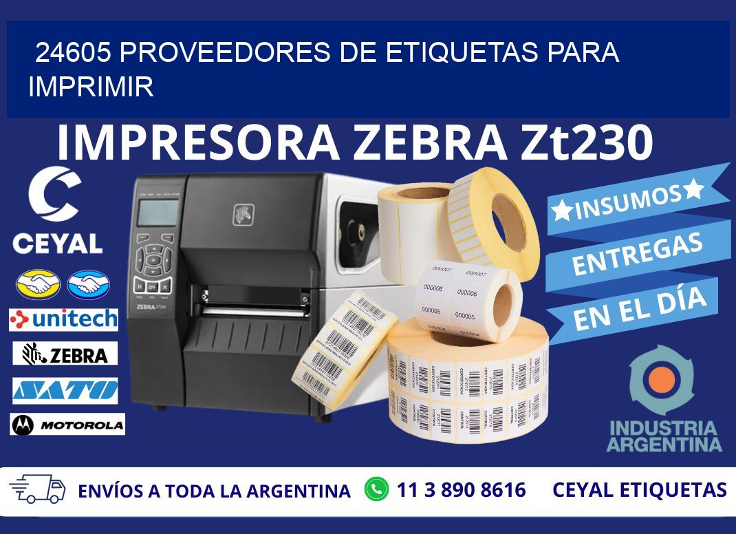 24605 proveedores de etiquetas para imprimir