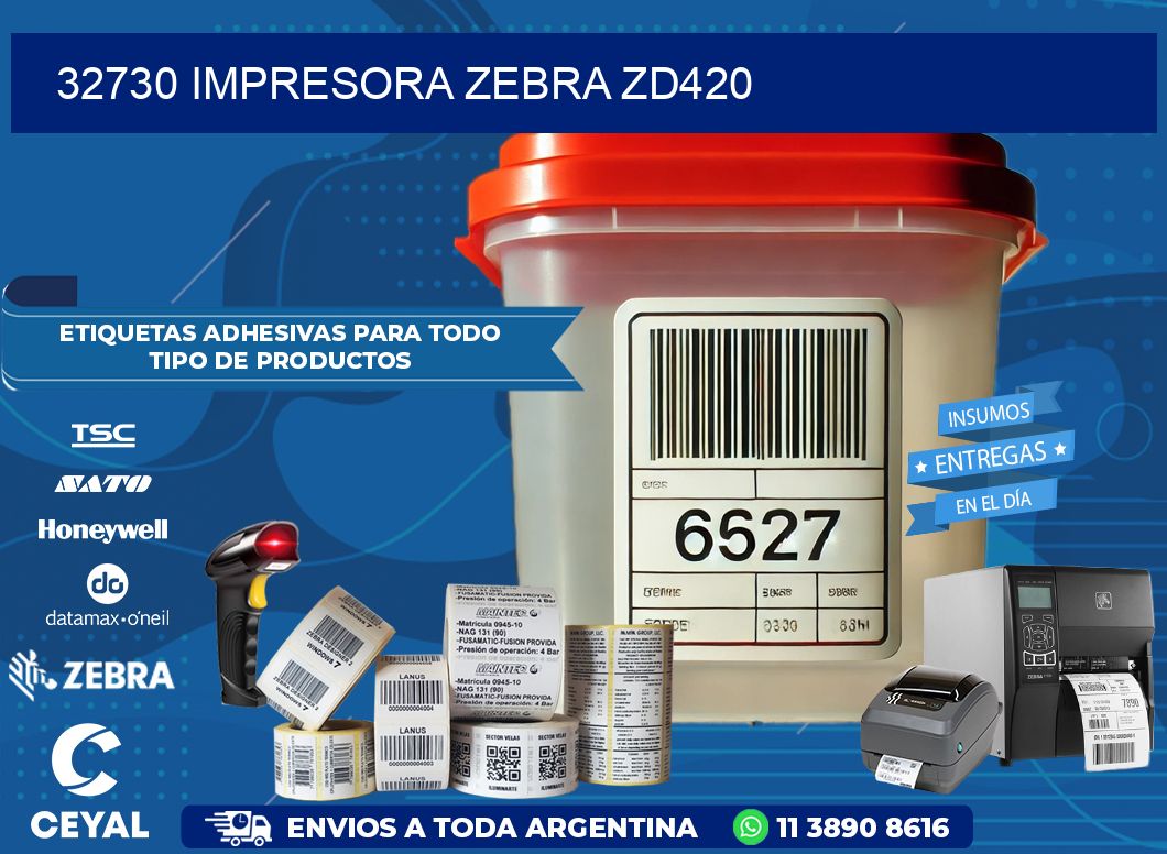 32730 Impresora Zebra ZD420