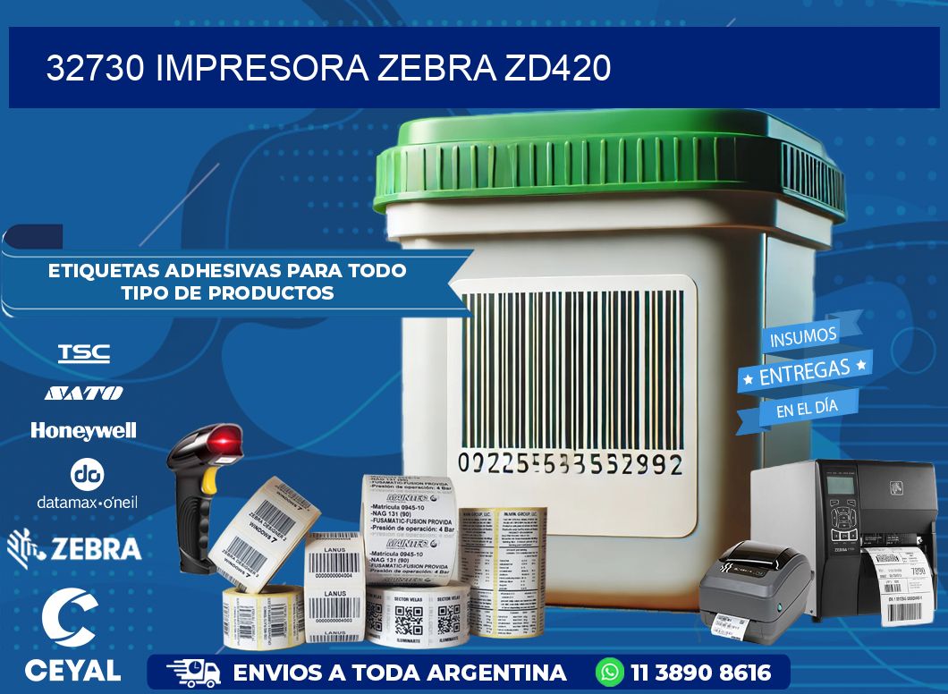 32730 Impresora Zebra ZD420