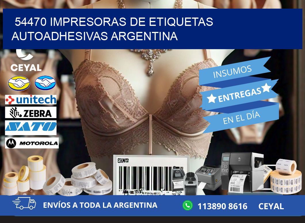 54470 Impresoras de etiquetas autoadhesivas argentina