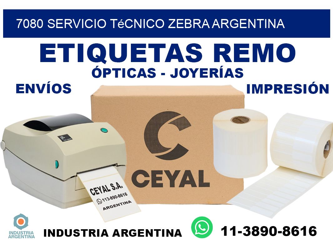 7080 servicio técnico zebra argentina
