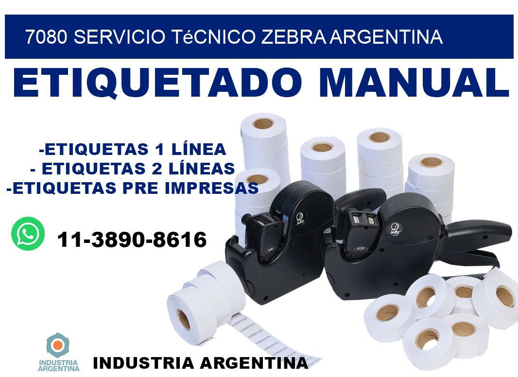 7080 servicio técnico zebra argentina