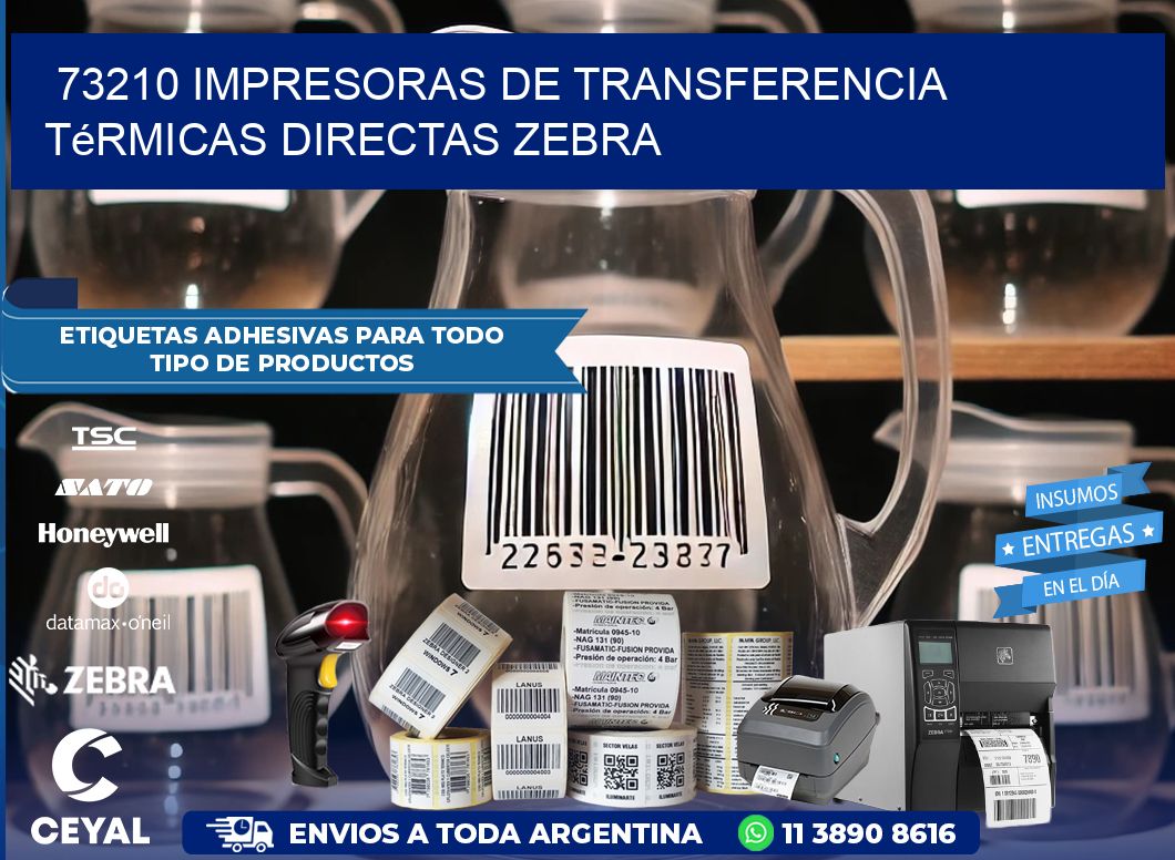 73210 impresoras de Transferencia  térmicas directas zebra