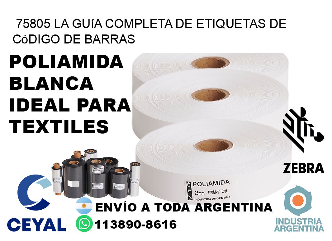 75805 La guía completa de etiquetas de código de barras