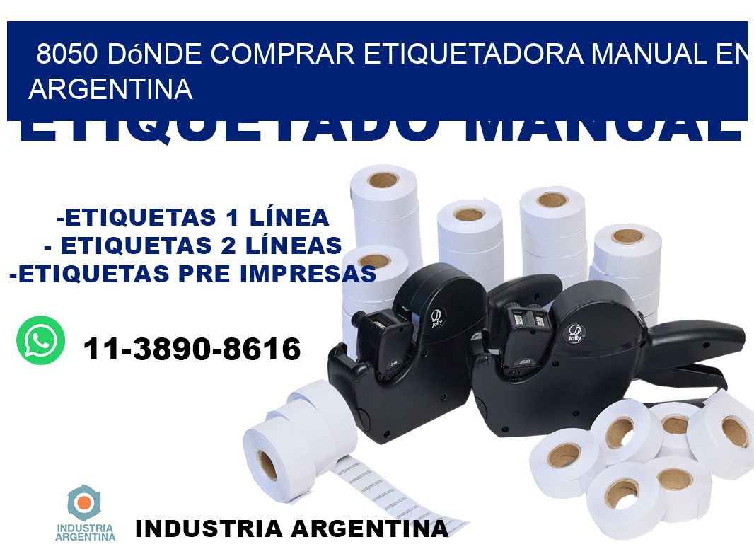 8050 dónde comprar etiquetadora manual en argentina