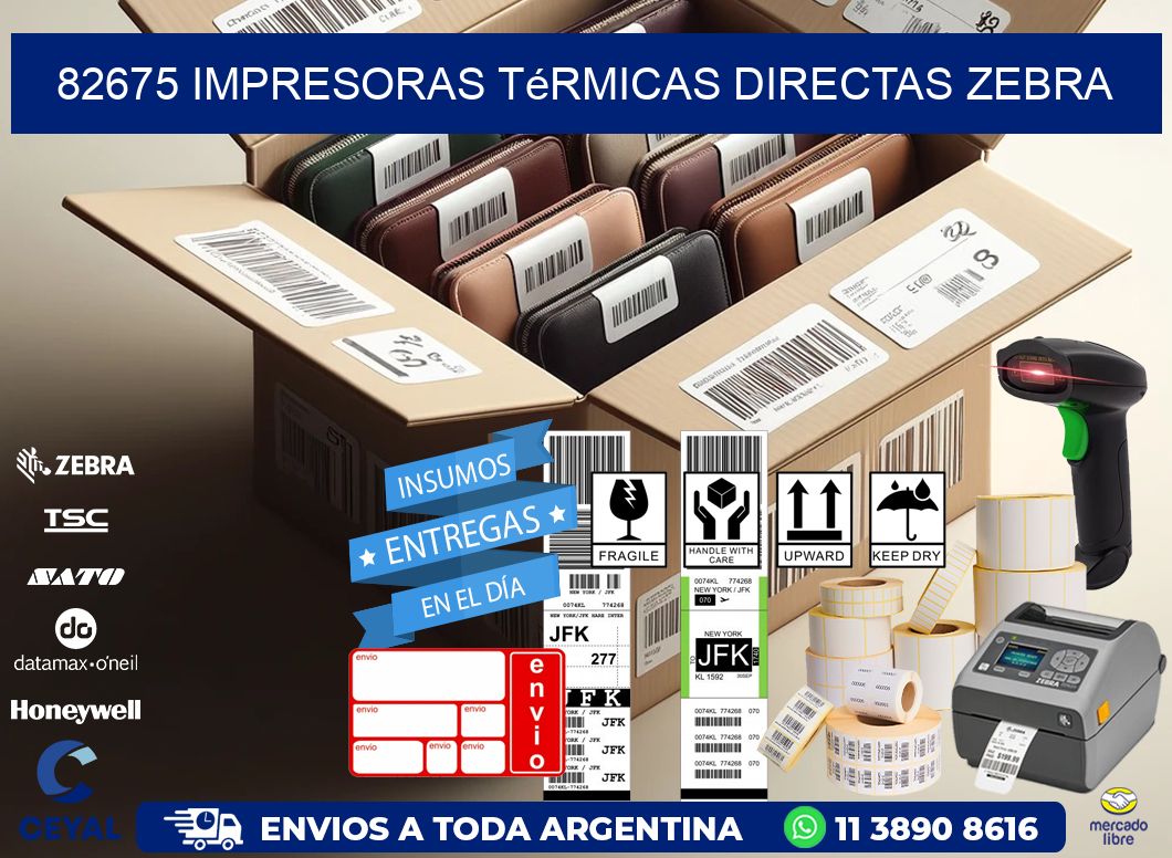 82675 impresoras térmicas directas zebra