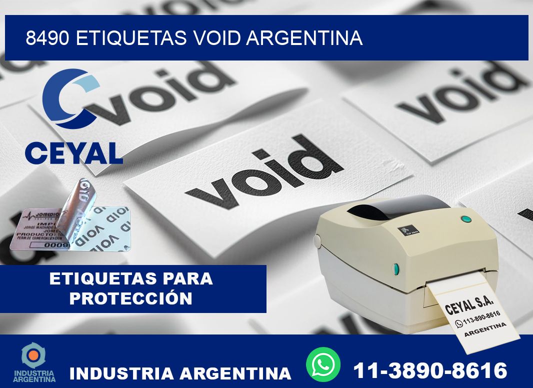 8490 etiquetas void argentina