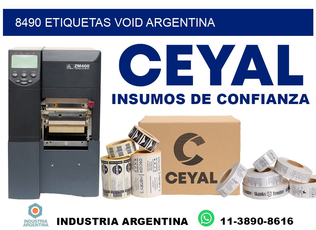 8490 etiquetas void argentina