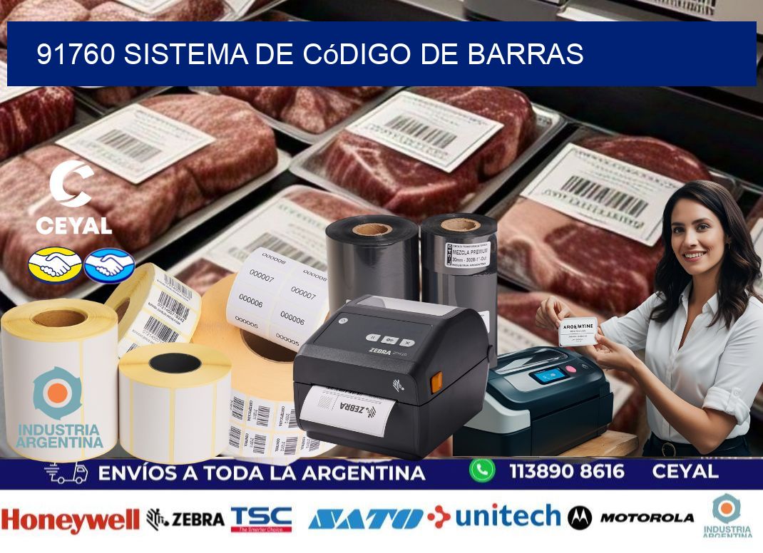 91760 Sistema de código de barras