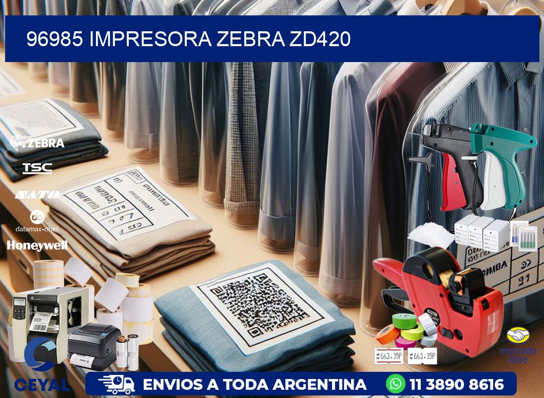 96985 Impresora Zebra ZD420