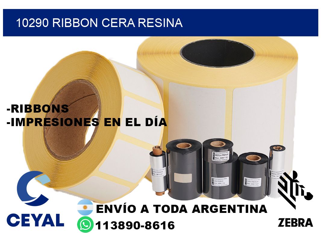 10290 ribbon cera resina