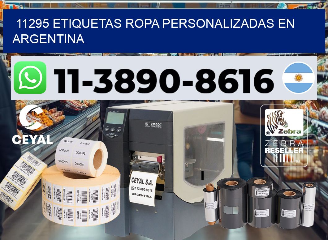 11295 Etiquetas ropa personalizadas en Argentina