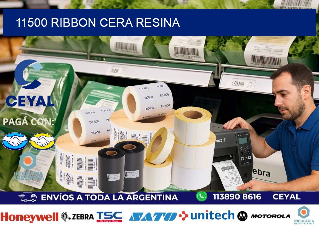 11500 ribbon cera resina