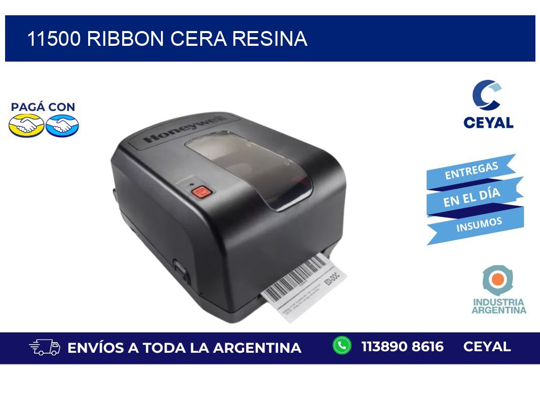 11500 ribbon cera resina