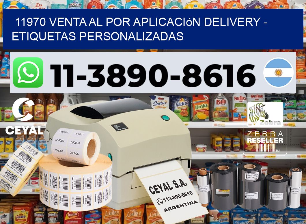 11970 Venta al Por Aplicación delivery – Etiquetas Personalizadas