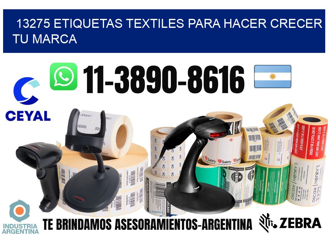 13275 Etiquetas textiles para hacer crecer tu marca