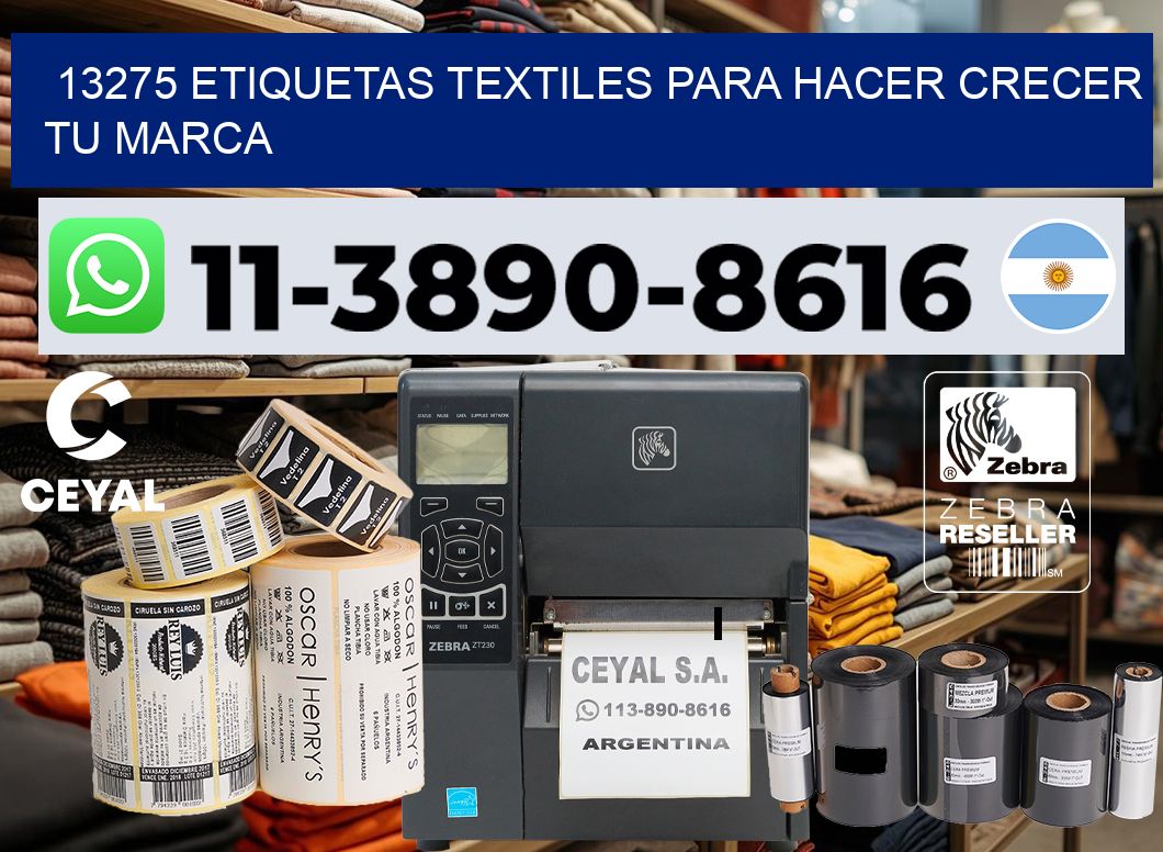 13275 Etiquetas textiles para hacer crecer tu marca