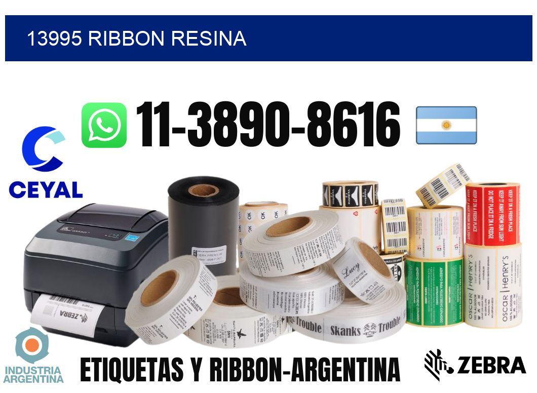 13995 ribbon resina
