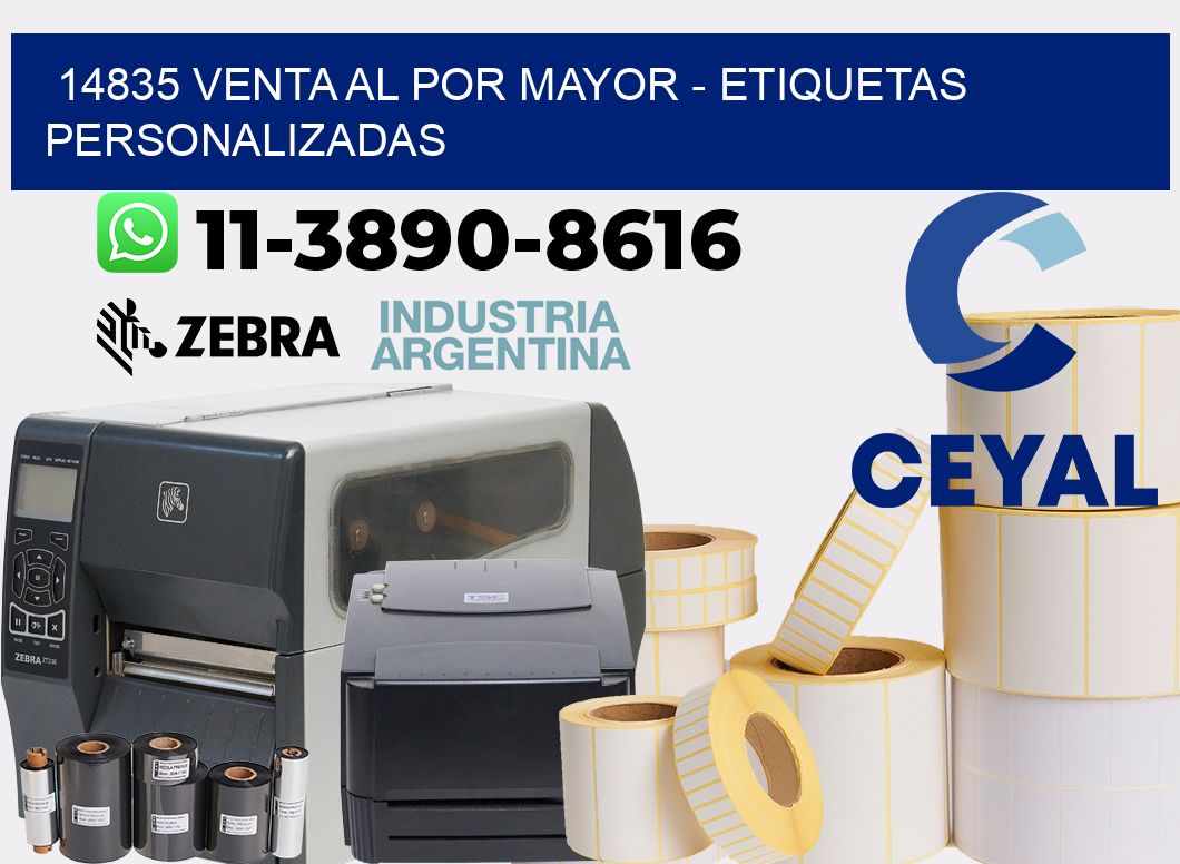 14835 Venta al Por Mayor - Etiquetas Personalizadas