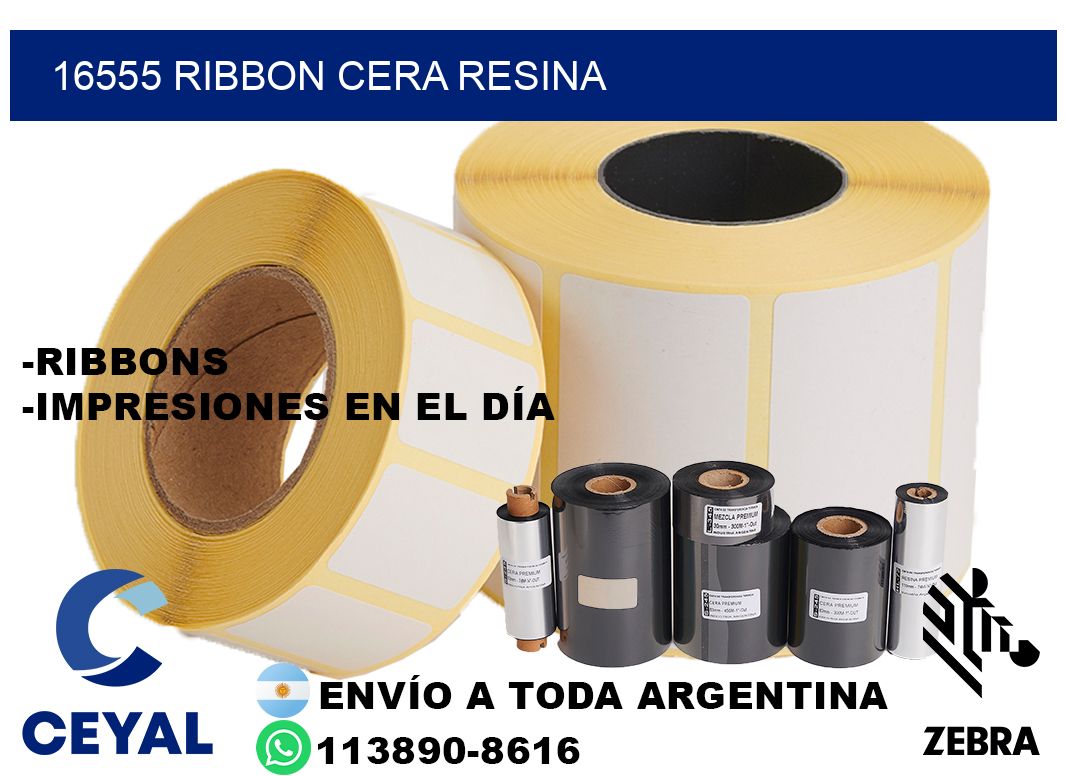 16555 ribbon cera resina