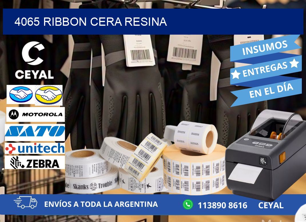 4065 ribbon cera resina